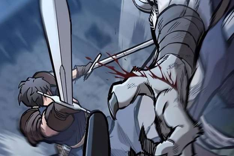 Baca Manhwa Eternally Regressing Knight Chapter 109 Bahasa Indonesia, Jurus Valen-Style Mercenary Encrid yang Memukau