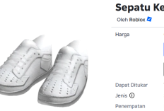 Cara Mendapatkan Item Sneakers White di Roblox Gratis Tanpa Robux, Login Segera! Buat Kaki Avatarmu Makin Kece